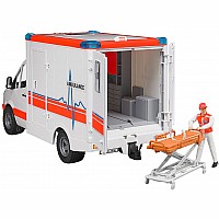 Bruder MB Sprinter Ambulance with driver