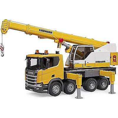 Scania Super 560R Liebherr Crane Truck with Light And Sound Module