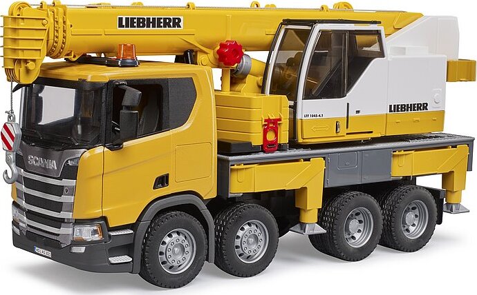Scania Super 560R Liebherr Crane Truck with Light And Sound Module -  Imagination Toys