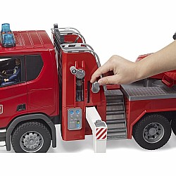 Scania Super 560R Fire Engine with Ladder, Waterpump and Light and Sound Module