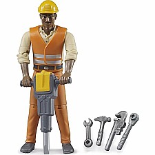 Bworld Construction Worker with Accessories