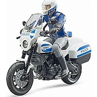 Bruder World Scrambler Ducati Police Motorcycle