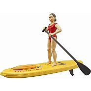 Bruder Bworld Lifeguard with Stand-up Paddle