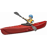 Bruder BWorld Kayak with Person
