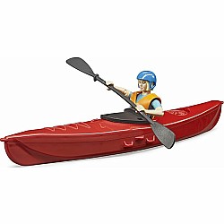 Bruder World Kayak with Figure
