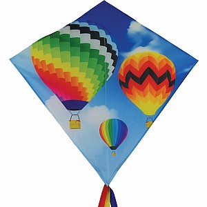 Hot Air Balloon 30" Diamond Kite