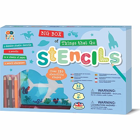 Big Box of Stencils Things That Go