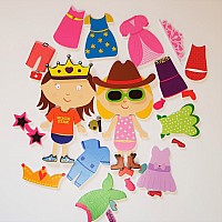 Bath Time Stickers - Fancy dress