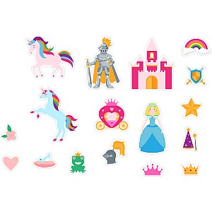 Bath Time Stickers - Fantasy World Unicorn