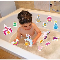 Bath Time Stickers - Fantasy World Unicorn