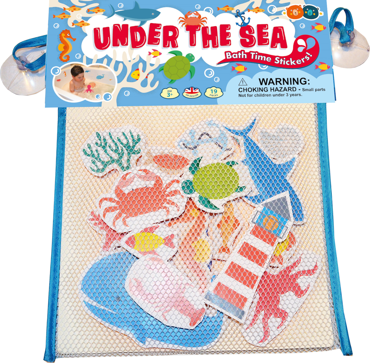 Bath Time Stickers - Under the Sea