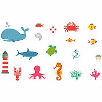 Bath Time Stickers - Under the Sea