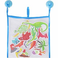 Bath Stickers with Header – Dinosaurs