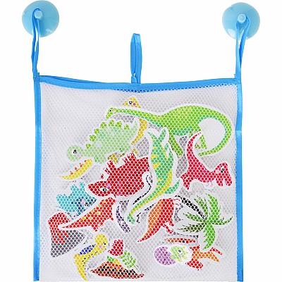 Bath Stickers with Header – Dinosaurs