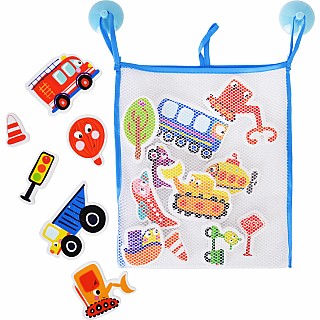 Bath Stickers with Header – Things That Go