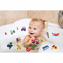 Bath Stickers with Header – Things That Go