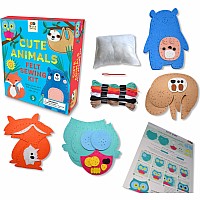 Cute Animals Felt Sewing Kit