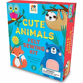 Cute Animals Felt Sewing Kit