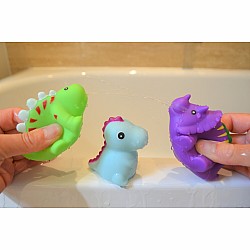 Bath Time Dinosaur Squirter and Light Up Set