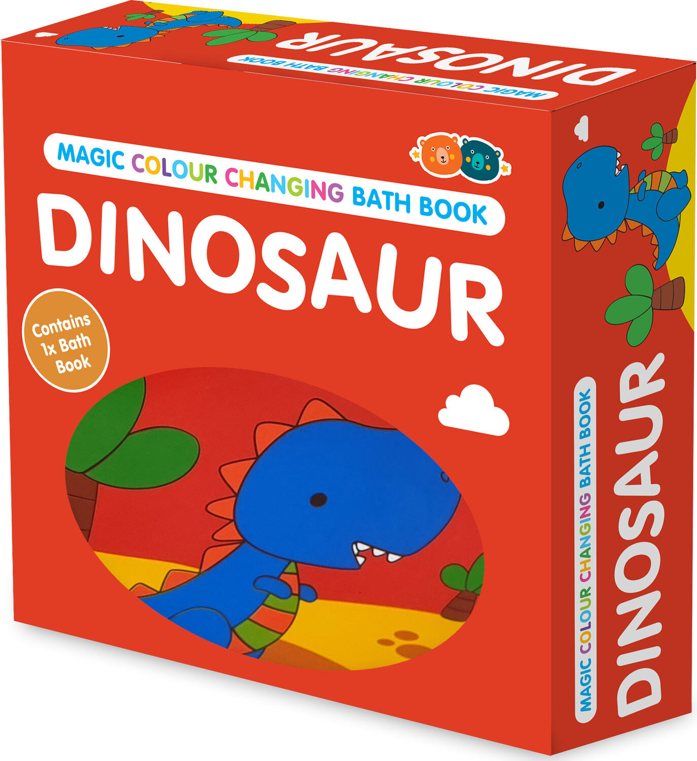 Magic Color Changing Bath Book – Dinosaur