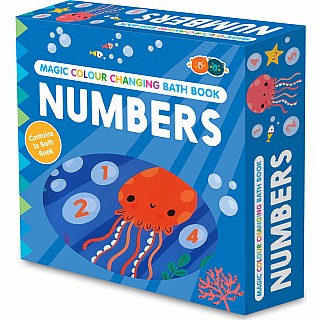 Magic Color Changing Bath Book – Numbers