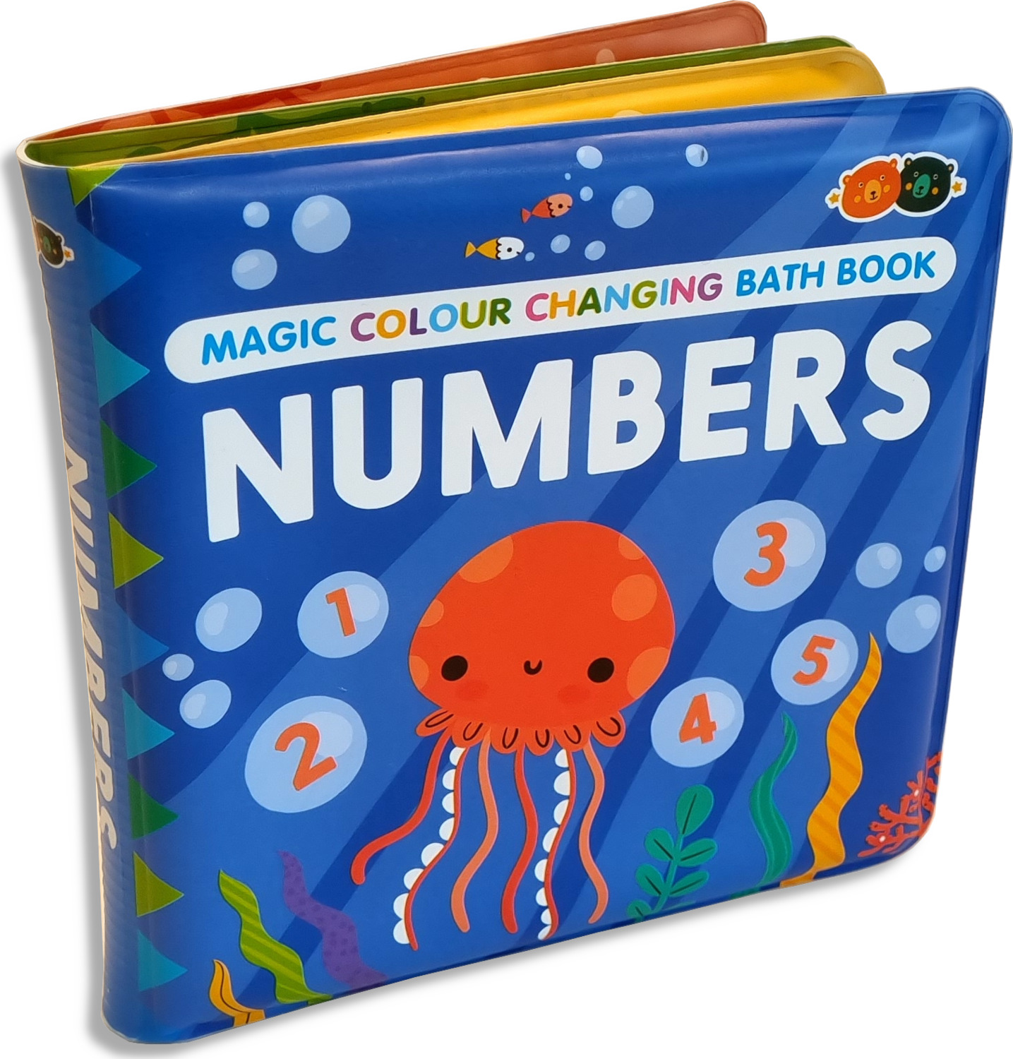 Magic Color Changing Bath Book – Numbers