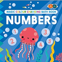 Magic Color Changing Bath Book – Numbers