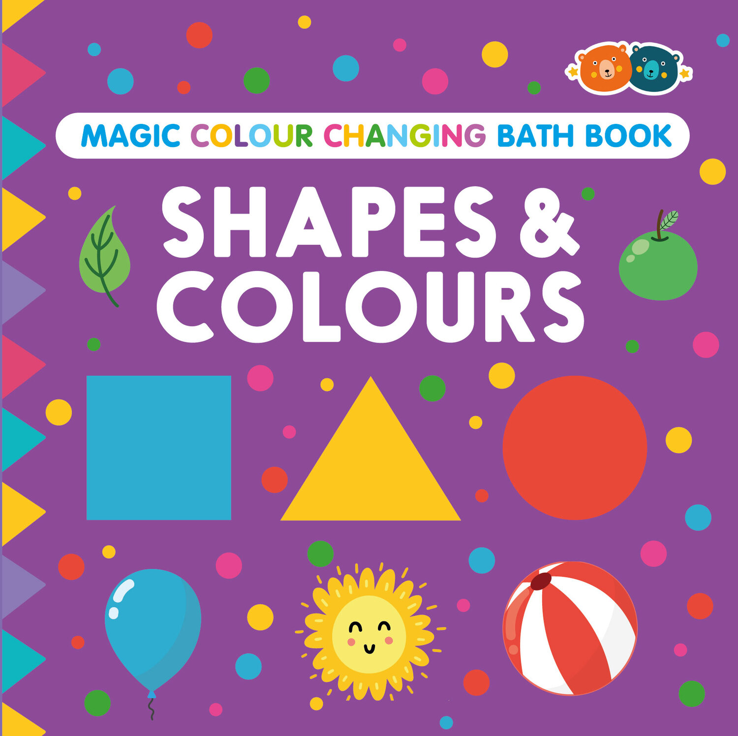 Magic Color Changing Bath Book – Shapes and Colours