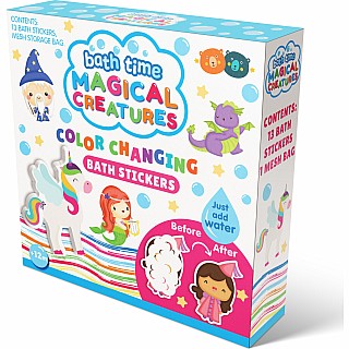 Colour Changing Bath Stickers - Magical Creatures