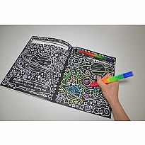 Neon Doodles Book - Space