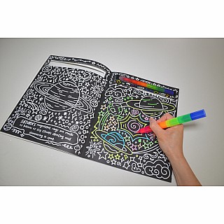 Neon Doodles Book - Space