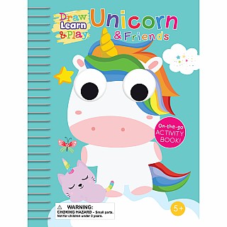 Draw, Learn & Play - Unicorns & Friends