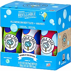 6 pack Aluminum Bubble Bottles
