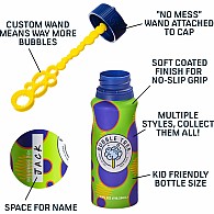 4oz Aluminum Refillable Bubble Bottle, each (assorted styles)