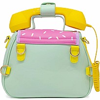 Ring Ring Phone Convertible Handbag (Ice Cream Dream)