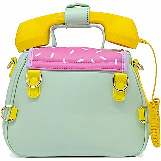 Ring Ring Phone Convertible Handbag (Ice Cream Dream)