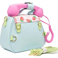 Ring Ring Phone Convertible Handbag (Strawberry Fields)