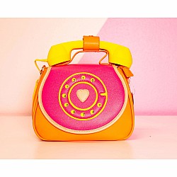 Ring Ring Phone Convertible Handbag - Fruity Fresh Pink