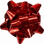 Glitzy Gift Ribbon Handbag - Red