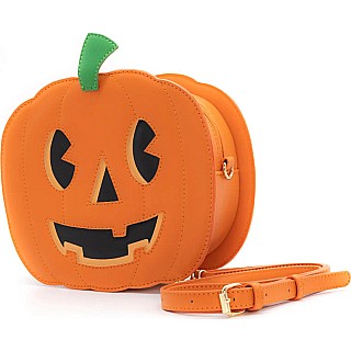 Jack O Lantern Pumpkin Handbag