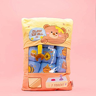 Brain Game Mini Plushie Claw Machine - Cuddly Bear
