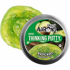 Crazy Aaron's Avocado Thinking Putty 2" Tin