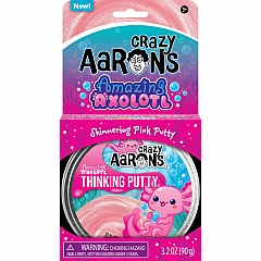 Amazing Axolotl - Full Size 4" Thinking Putty Tin