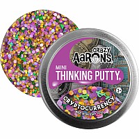 Crazy Aaron's Cryptocurrency Thinking Putty 2" Mini Tin