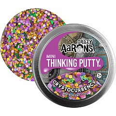 Crazy Aaron's Cryptocurrency Thinking Putty 2" Tin