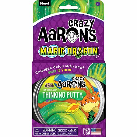 Magic Dragon Hypercolor 4" Thinking Putty Tin