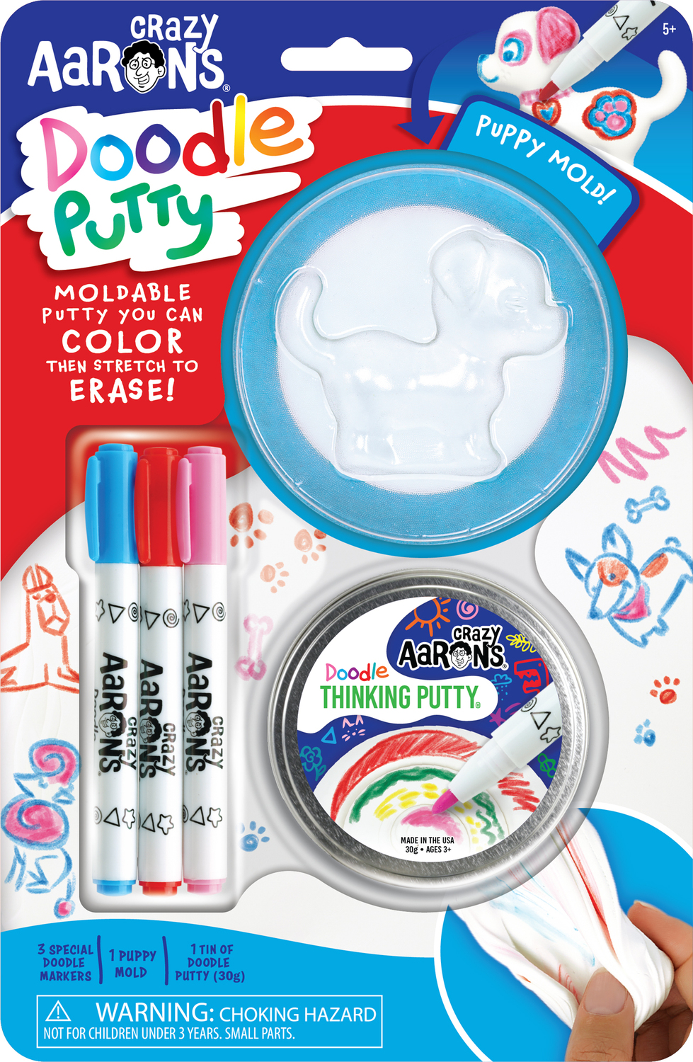 Doodle Putty with Puppy Mold - Fun Stuff Toys