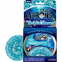Dolphin Dance - 4" Full Size Thinking Putty tin