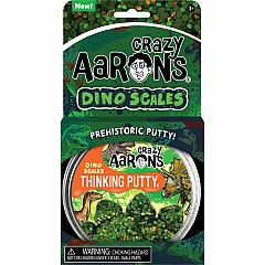Crazy Aaron's Dino Scales Trendsetter Thinking Putty 4" Tin