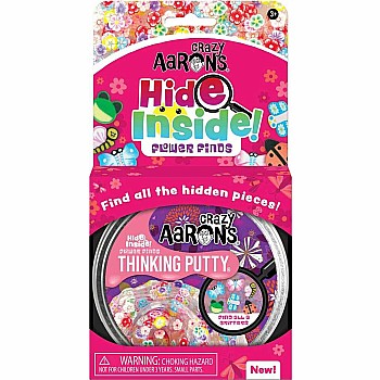 Crazy Aaron's Hide Inside Thinking Putty - Flower Finds
